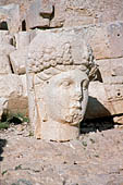 Nemrut Dagi Milli Parki, the tomb of King  Antiochos I, west terrace, statue of Commagene goddess